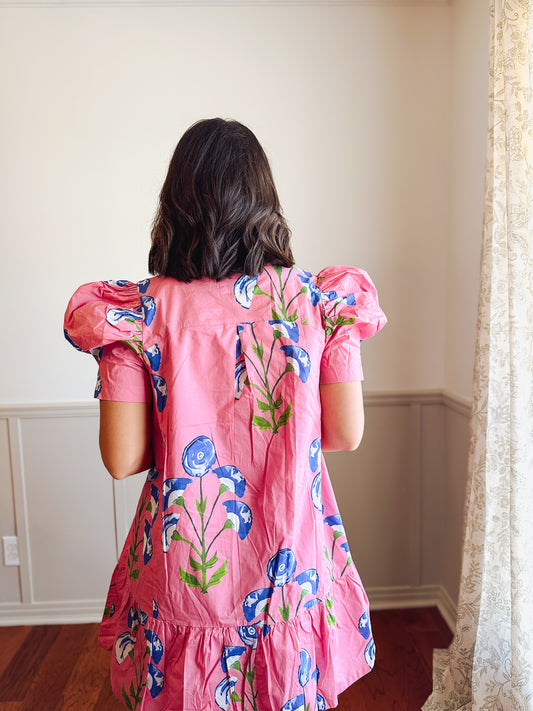 The Rosy Carousel Dress