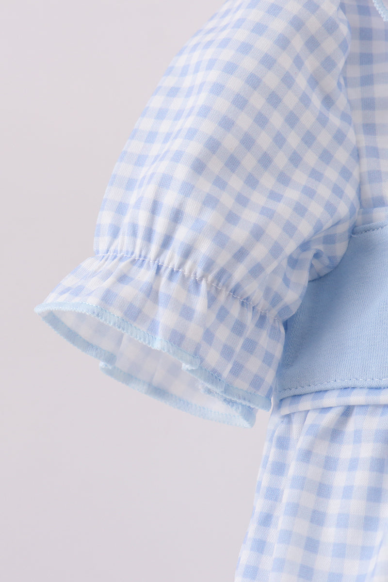 Blue Nativity Bubble