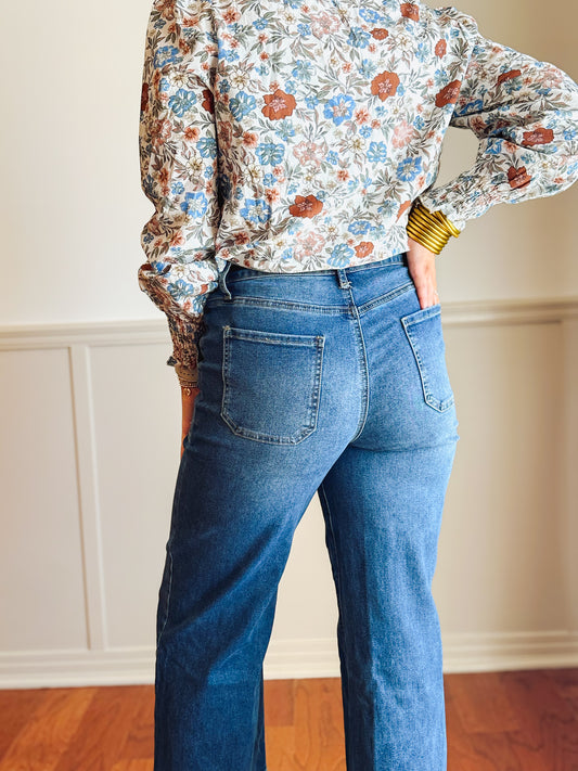 The Everyday Classic Wide Leg Jeans