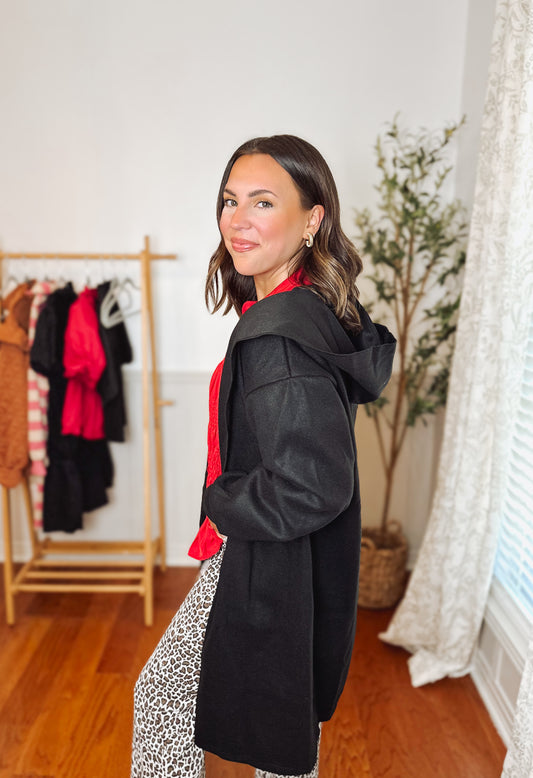 The Coffee Run Cardigan (Plus)