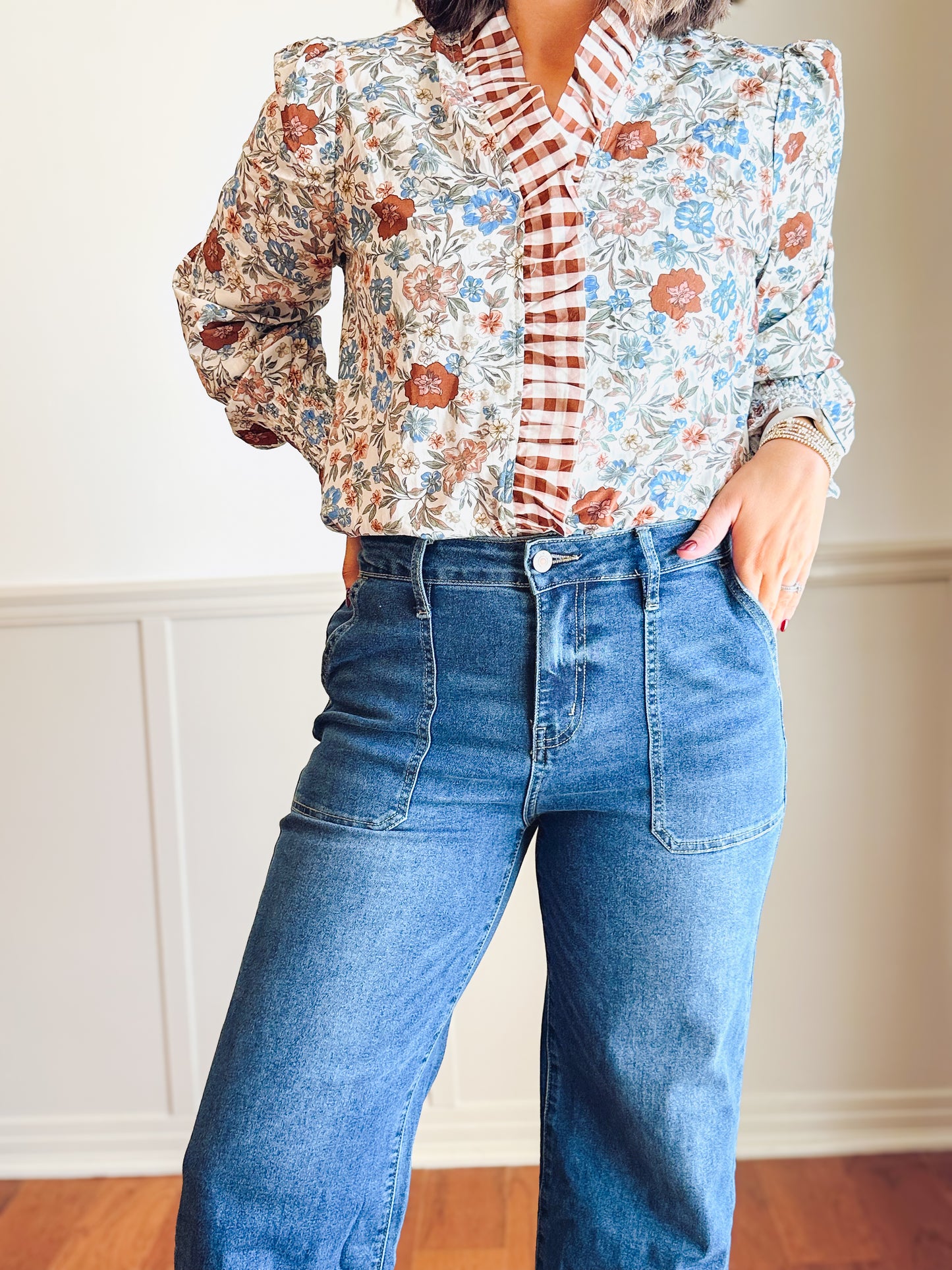 The Everyday Classic Wide Leg Jeans