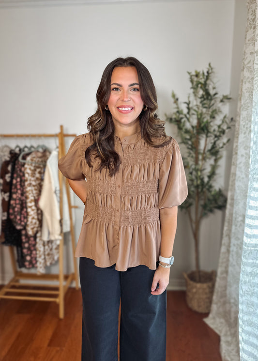 The Honey Haven Blouse (Plus)