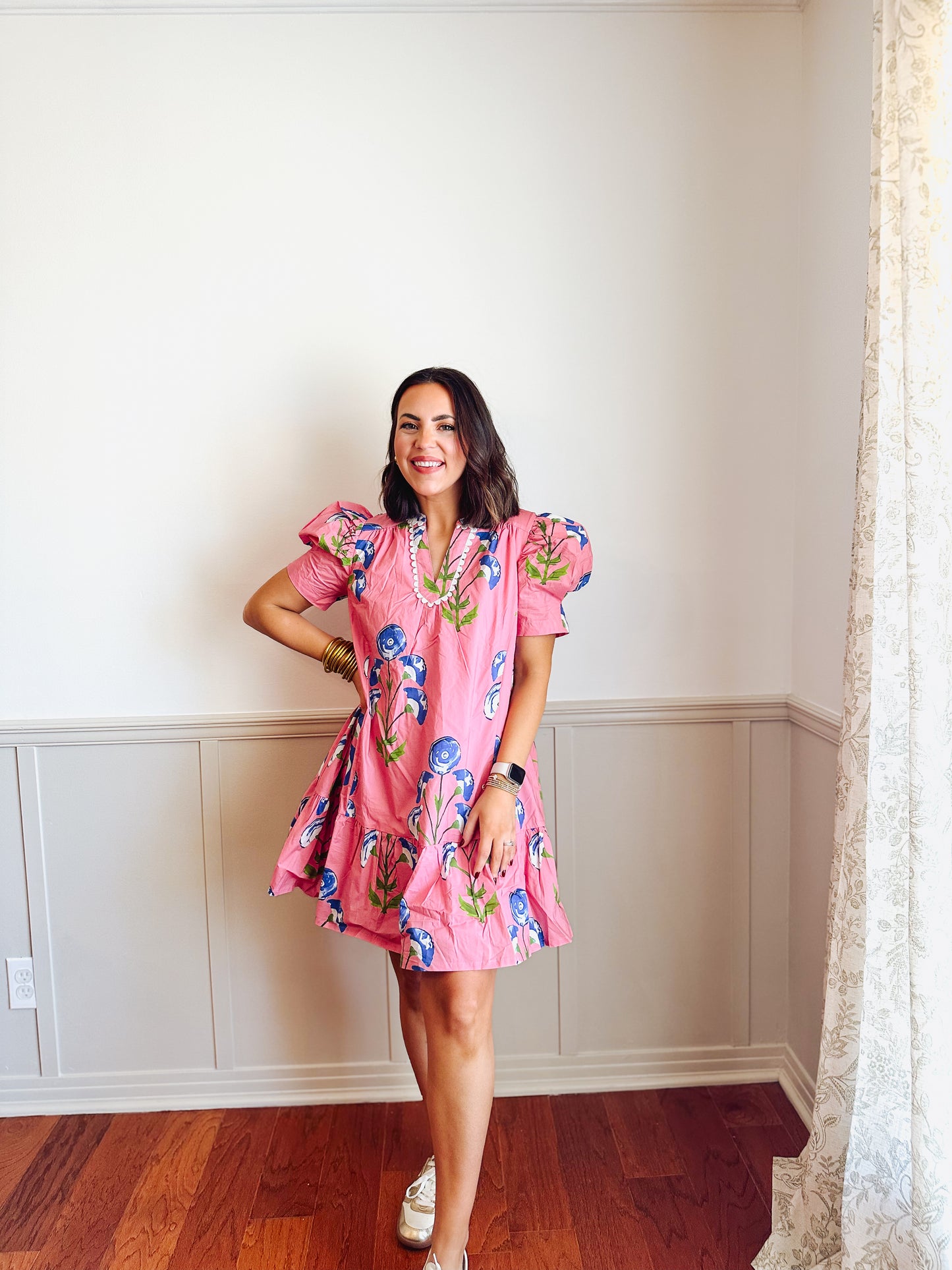 The Rosy Carousel Dress