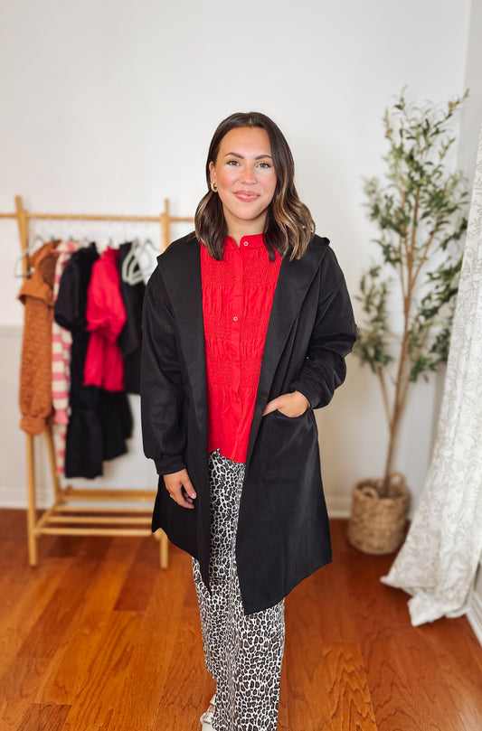 The Coffee Run Cardigan (Plus)