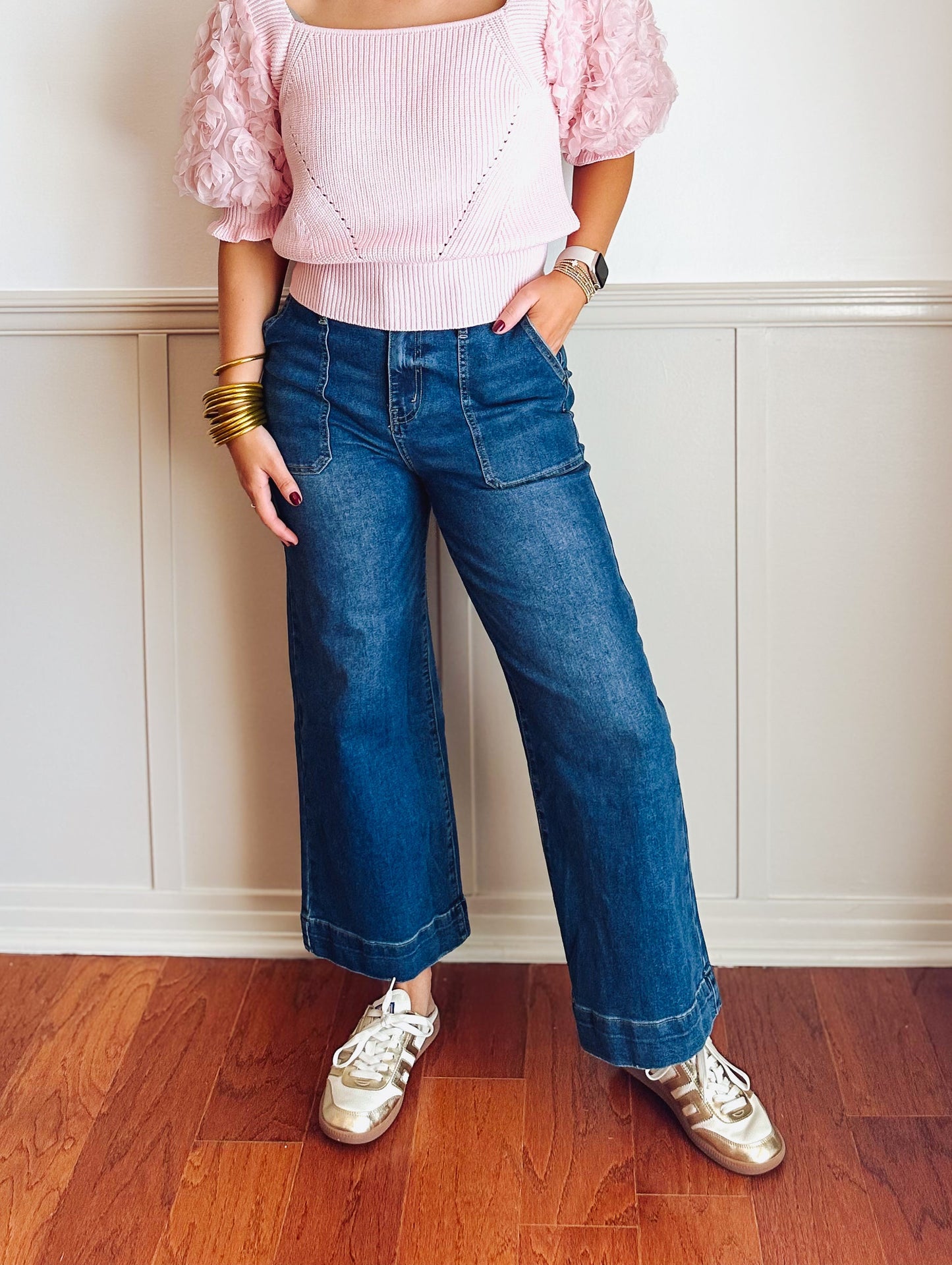 The Everyday Classic Wide Leg Jeans