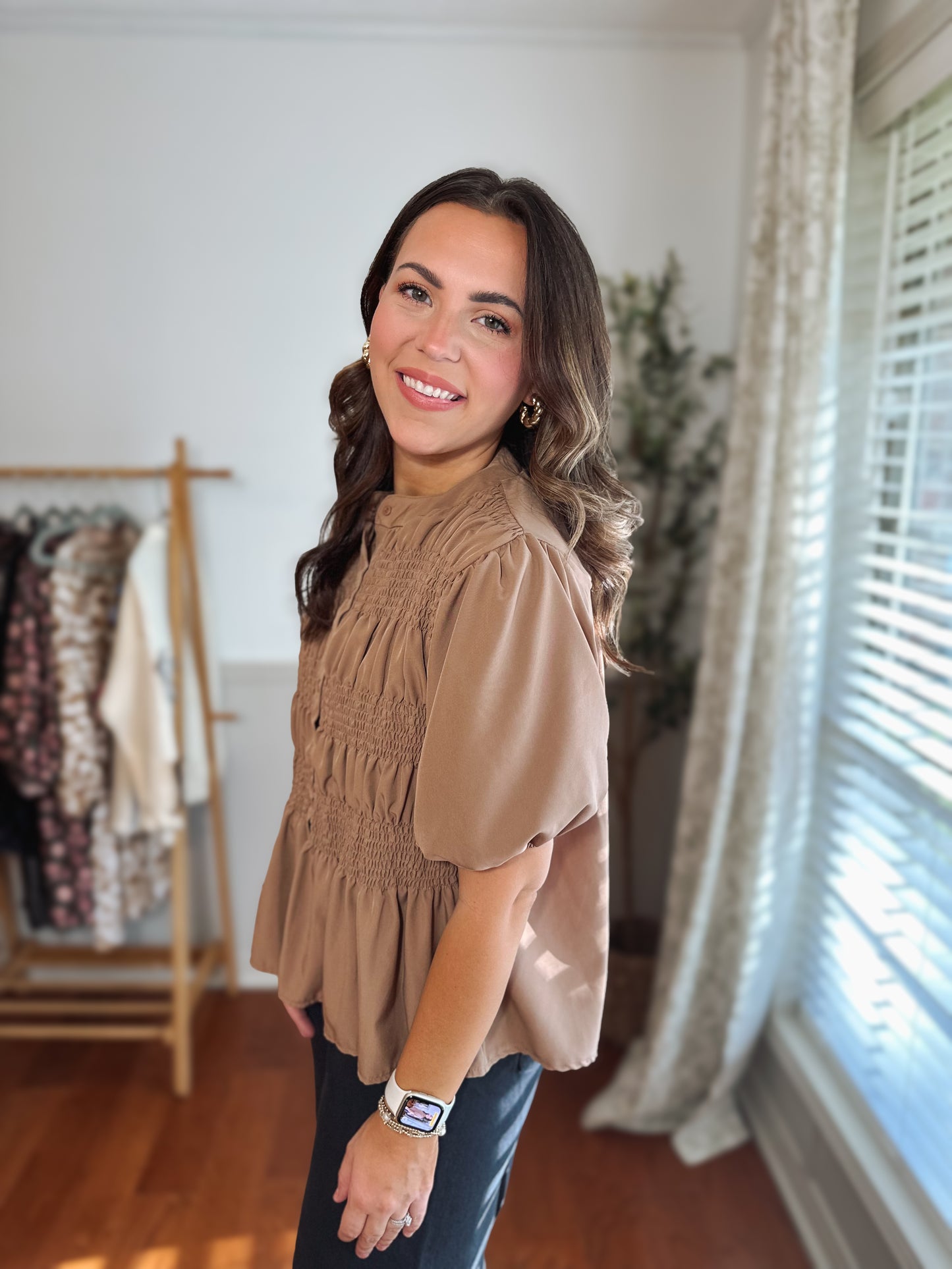 The Honey Haven Blouse (Plus)