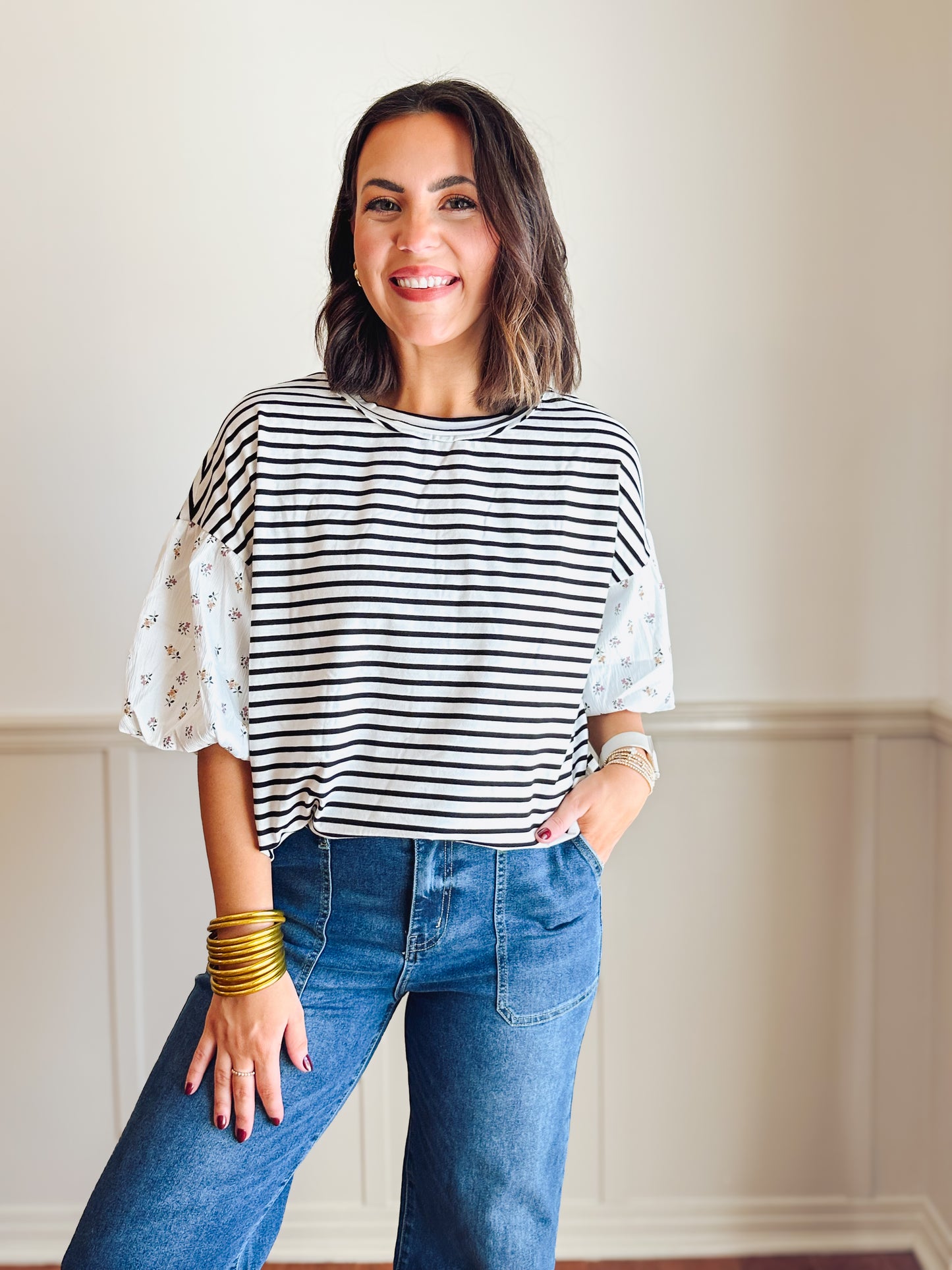 The Market Day Striped Top