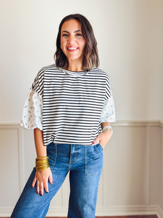 The Market Day Striped Top
