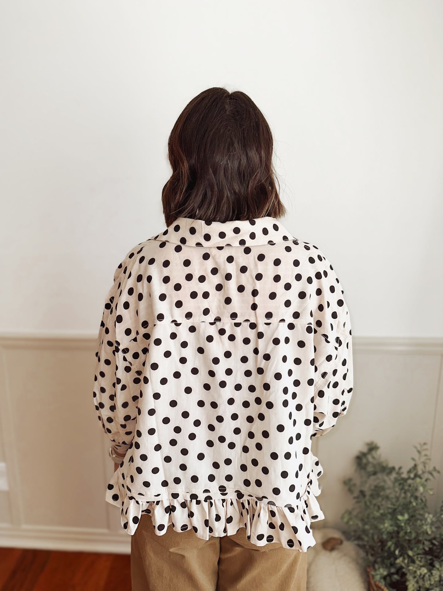 The Poppy Dot Top