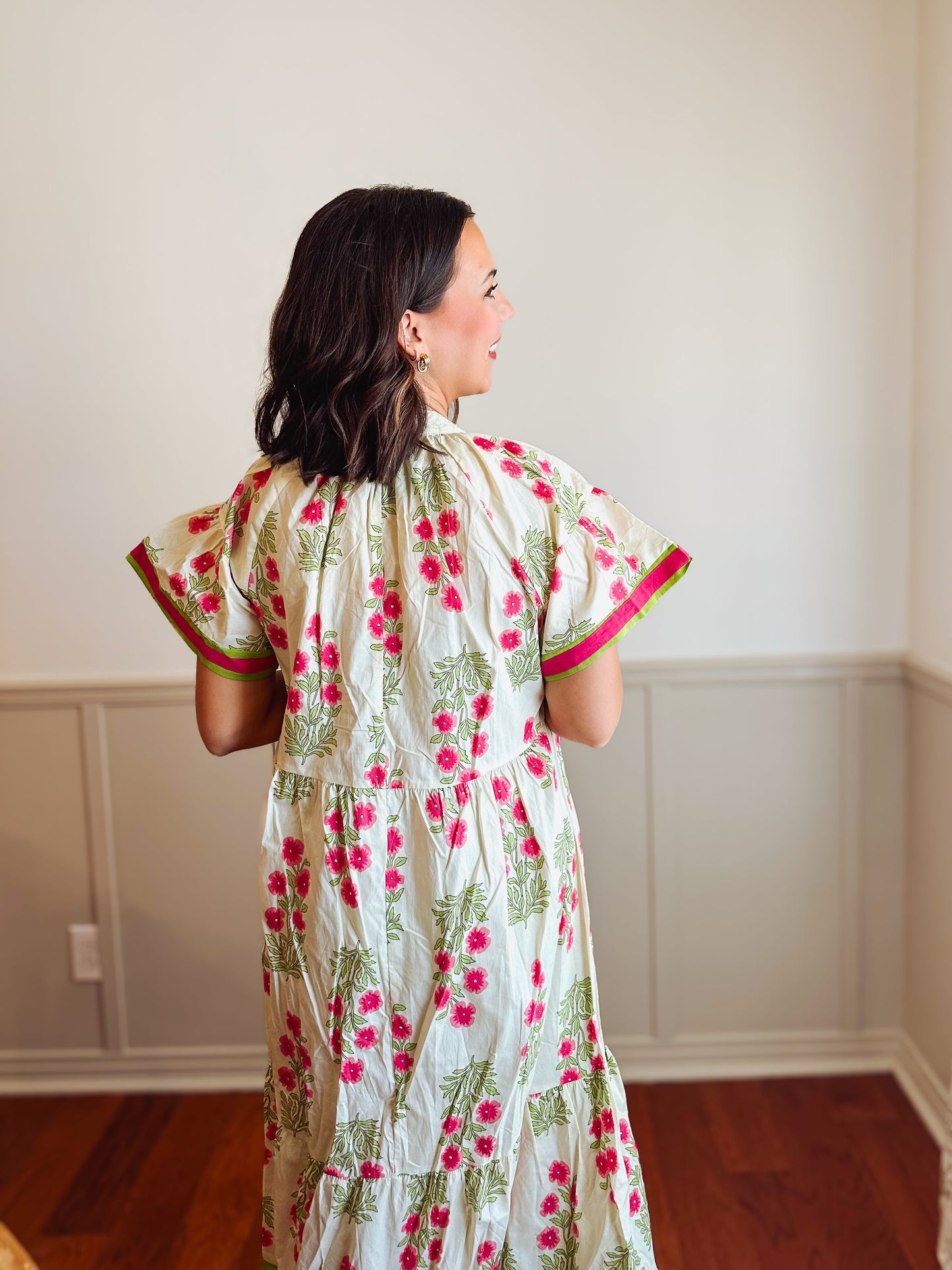 The Garden Party Midi Dress