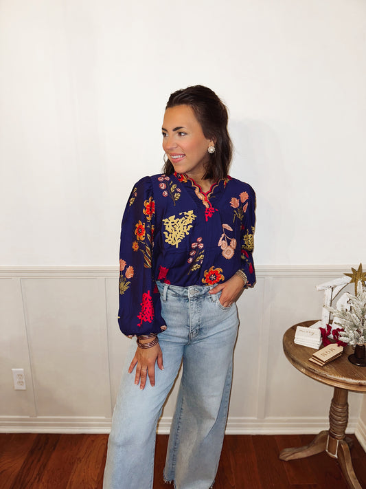 The Marigold Breeze Blouse
