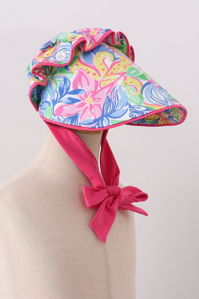 Tropical Flower Bonnet