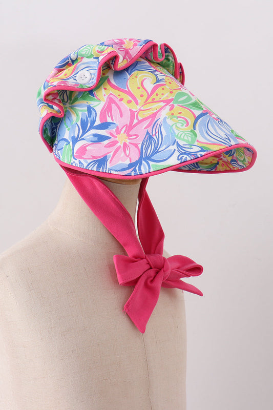 Tropical Flower Bonnet