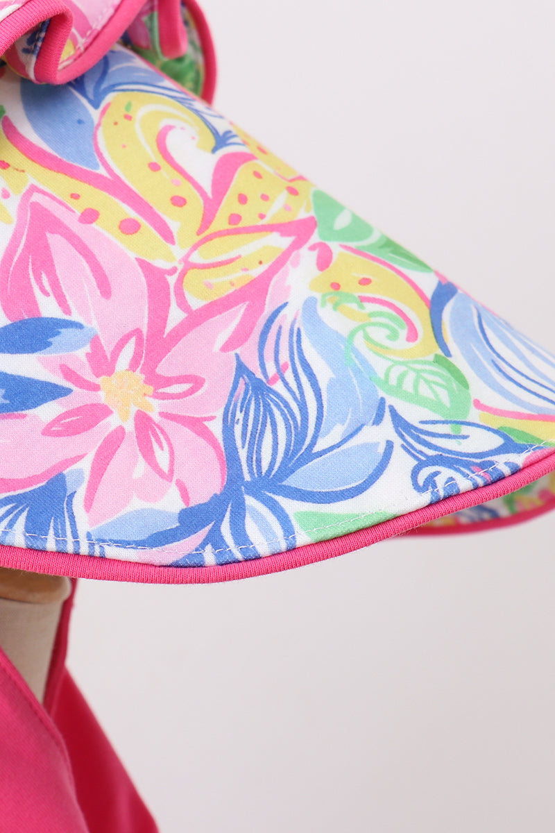 Tropical Flower Bonnet