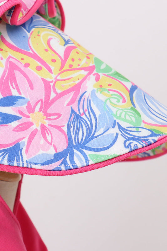 Tropical Flower Bonnet